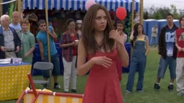 Red dress worn by Viola (Amanda Bynes) in She's the Man movie