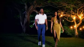 Vestido Forever 21 Chain Cut Out usado por Imani Ayan como se ve en Love Island (S05E15)