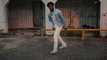 Nike Jordan 6 Retro UNC Zapatillas blancas usadas por Yungeen Ace en Variable Star (Video musical oficial)