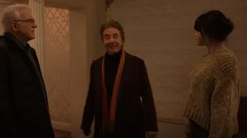 Frame Cal­paca-Blend Pullover Sweater worn by Mabel Mora (Selena Gomez) as seen in Only Murders in the Building (S03E01)