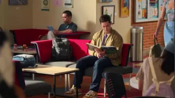 Nike Air Trainer SC High in Pollen Cider worn by Ben Gross (Jaren Lewison) as seen in Never Have I Ever (S04E01)