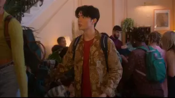 Carhartt Detroit Paisley Print Jacket worn by Tao Xu (William Gao) as seen in Heartstopper (S02E04)