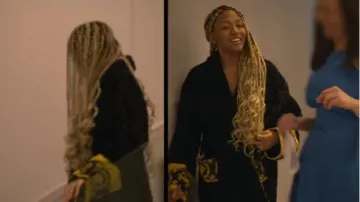 Versace Baroc­co Bathrobe worn by Drew Sidora as seen in The Real Housewives of Atlanta (S15E12)