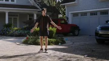 Nike Dunk High Sneakers Panda worn by Steven (Sean Kaufman) as seen in The Summer I Turned Pretty (S02E07)