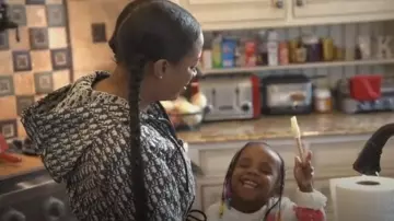 Dior Short Hooded Dress Black worn by Kandi Burruss as seen in The Real Housewives of Atlanta (S15E14)