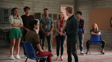 All in Motion Flex Plissés portés par Gina (Sofia Wylie) comme on le voit dans High School Musical: The Musical: The Series (S04E06)