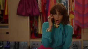 David Webb Notre Dame Cuff worn by Lisa Todd Wexley (Nicole Ari Parker) as seen in And Just Like That… (S02E09)