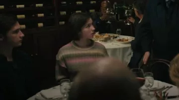 H&M Rib-Knit Sweater usado por Eva (Alexa Swinton) como se ve en Billions (S07E01)
