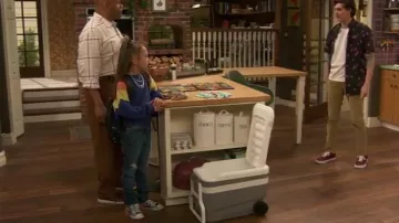 Converse Chuck Taylor All-Star Tie-Dye Sneakers worn by Alice Baxter (Mykal-michelle Harris) as seen in Raven's Home (S06E14)