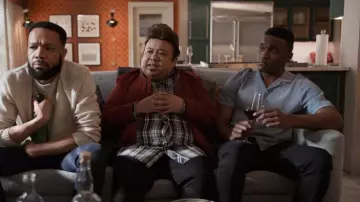 Rag & Bone Har­vey Po­lo worn by Ty (Gerald Caesar) as seen in Only Murders in the Building (S03E03)