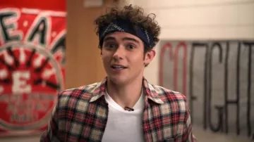 J. Crew Slim Fit Plaid Flannel Shirt worn by Ricky (Joshua Bassett) as seen in High School Musical: The Musical: The Series (S04E08)