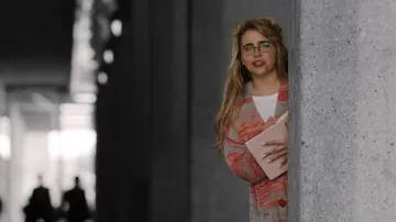 Urban Outfitters Hazel Cardi­gan worn by Lindsay (Mae Whitman) as seen in Up Here (S01E03)