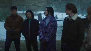 Smythe Duster Coat worn by Bess Marvin (Maddison Jaizani) as seen in Nancy Drew (S04E12)