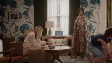 Gucci GG Canvas Horsebit Peep Toe Pumps worn by Seema Patel (Sarita Choudhury) as seen in And Just Like That… (S02E10)