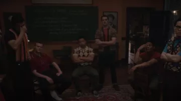 Pablo Muswell Hill Po­lo worn by Clay Walker (Karl Walcott) as seen in Riverdale (S07E19)