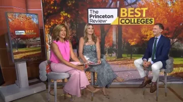 Alice + Olivia Gorgeous Coin Pocket Jean worn by Hoda Kotb as seen in Today with Hoda & Jenna on August 18, 2023