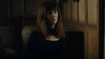 Pinko Mocaccino Pull à manches longues porté par Wendy Rhoades (Maggie Siff) vu dans Billions (S07E02)
