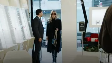 Proenza Schouler Hava Sac à bandoulière Whipstitch Cuir Petit porté par Erin Dana Lichy vu dans The Real Housewives of New York City (S14E06)