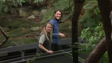 Sezane Willa Jacket worn by Molly Hunter as seen in Today on August 21, 2023