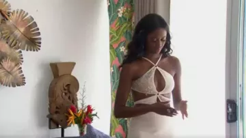 Patbo Robe Astérisque perlée à la main portée par Charity Lawson comme on le voit dans The Bachelorette (S20E09)
