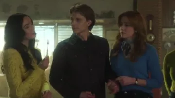 Isabel Marant Gali Sweater worn by Bess Marvin (Maddison Jaizani) as seen in Nancy Drew (S04E13)