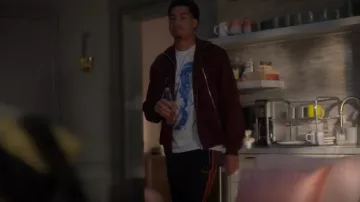 Paul Smith Happy Track Pantalones usados por Andre Johnson, Jr. (Marcus Scribner) como se ve en grown-ish (S06E09)