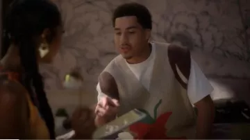 Jw Anderson Costume Vest porté par Andre Johnson, Jr. (Marcus Scribner) comme vu dans grown-ish (S06E09)