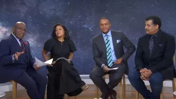 Anthropologie The Somerset Maxi Dress worn by Sheinelle Jones as seen in Today on August 24, 2023