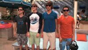 Vurt Gray Chino Flat Cargo Shorts worn by Logan Mitchell (Logan Henderson) in Big Time Rush (S01E05)