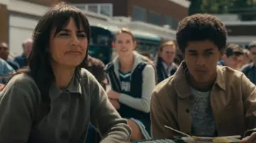 Equipment Kit Sweater worn by Shira Bolitar (Constance Zimmer) as seen in Harlan Coben's Shelter (S01E04)