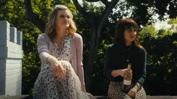 Reformation Bea Skirt worn by Shira Bolitar (Constance Zimmer) as seen in Harlan Coben's Shelter (S01E03)