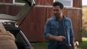 Levi Jackson Worker Overshirt usada por Daniel Bennett (Jonathan Silverman) como se ve en Moonshine (S03E07)