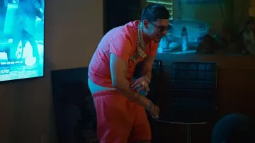 Fear of God Coral Orange Sweatshorts portés par Deebaby dans Star Shootin / Essentials (VIDÉO OFFICIELLE)