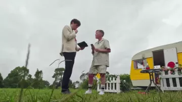 Thing Thing Tro­ple Shirt worn by Karen O'Leary as seen in Taskmaster NZ (S04E06)