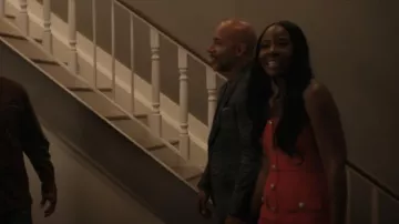 Veronica Beard Aster Tweed Minidress worn by Tierra (Nia Jervier) as seen in The Chi (S06E04)