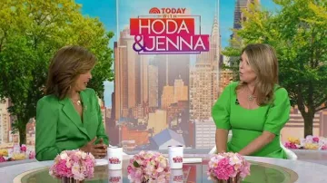 Reiss Sofie Single-Button Blazer worn by Hoda Kotb as seen in Today with Hoda & Jenna on  August 28, 2023