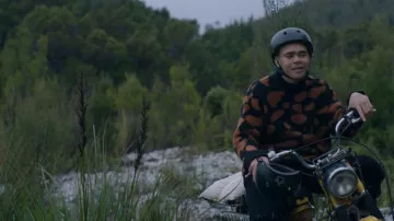 Topman Animal Print Jumper usado por Sammi (Ilai Swindells) como se ve en Bay of Fires (S01E06)