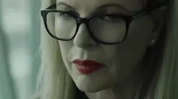 Black eyeglasses worn by Maria (Kim Basinger) in I Am Here
