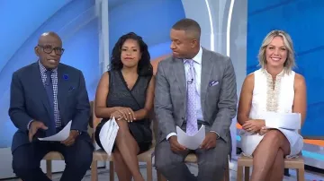 Lilly Pulitzer Jane Dress worn by Dylan Dreyer as seen in Today on August 31, 2023