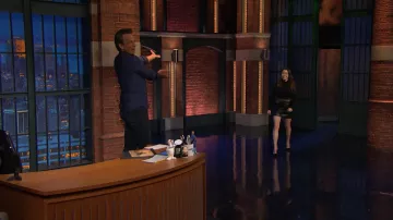 Skirt worn by Celebrity (Cristin Milioti) in Late Night with Seth Meyers