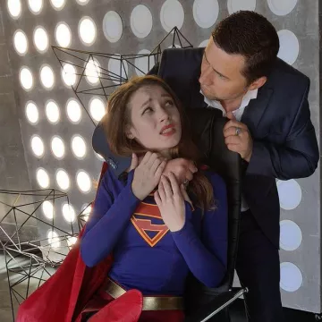 Botas usadas por Ann Adeling en la cuenta de Instagram de @alziproduction