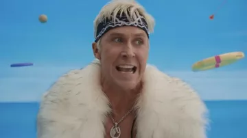 Black Bandana worn by Ken (Ryan Gosling) as seen in Barbie movie wardrobe