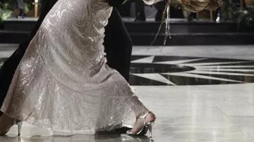 High heel shoes of Domino Petachi (Kim Basinger) in Never Say Never Again