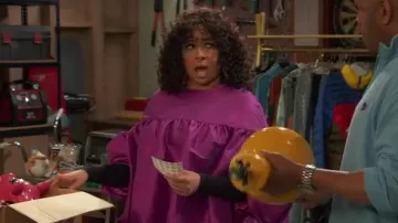 Kika Vargas Gina Baby Doll Dress worn by Raven Baxter (Raven-Symoné) as seen in Raven's Home (S06E16)