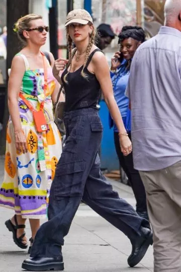 Yuzefi Fortune Cookie worn by Taylor Swift in New York City on September 5, 2023