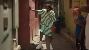 Nike Air Force 1 Low White zapatillas usadas por Quavo en Galaxy (Video musical oficial)