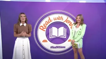 Veronica Beard Nevis Veste portée par Jenna Bush Hager comme vu dans Aujourd’hui le 5 septembre 2023