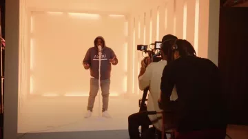 Nike Air Force 1 Low White zapatillas usadas por Big Homiie G en el video musical oficial de No Adlibs