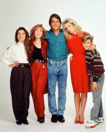 Leather Belt worn by Alyssa Milano for a cast promotional picture from Who's the Boss? TV series