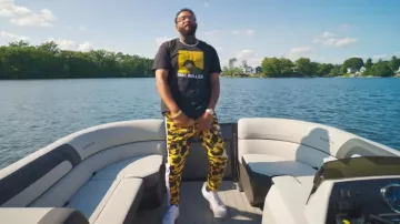 Nike Air Force 1 Low White sneakers worn by Joyner Lucas in Seventeen (Official Music Video)